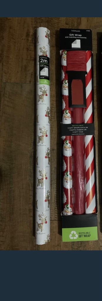 Xmas wrapping paper and sets