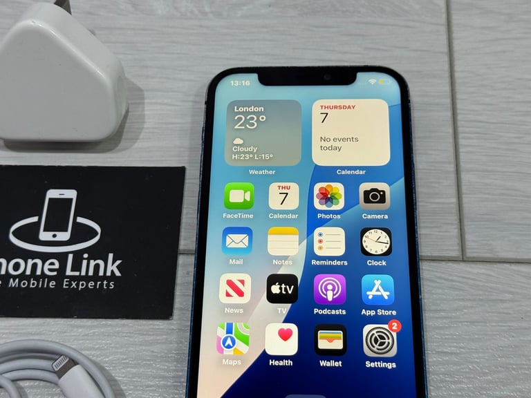 📱 Blue Apple iPhone 12 64GB Unlocked All Networks + Warranty 🍎 - P910