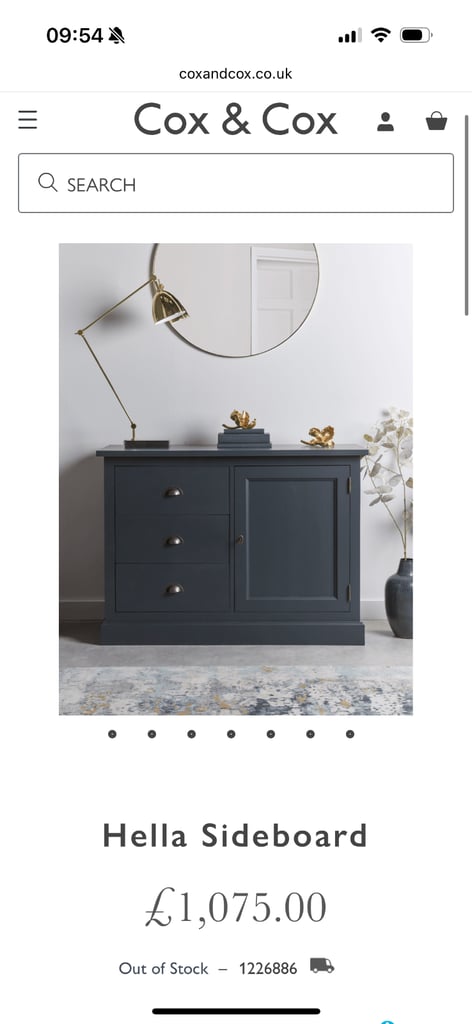 Cox & Cox sideboard 