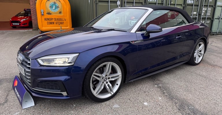 2019 Audi A5 40 TFSI S Line 2dr S Tronic CONVERTIBLE Petrol Automatic