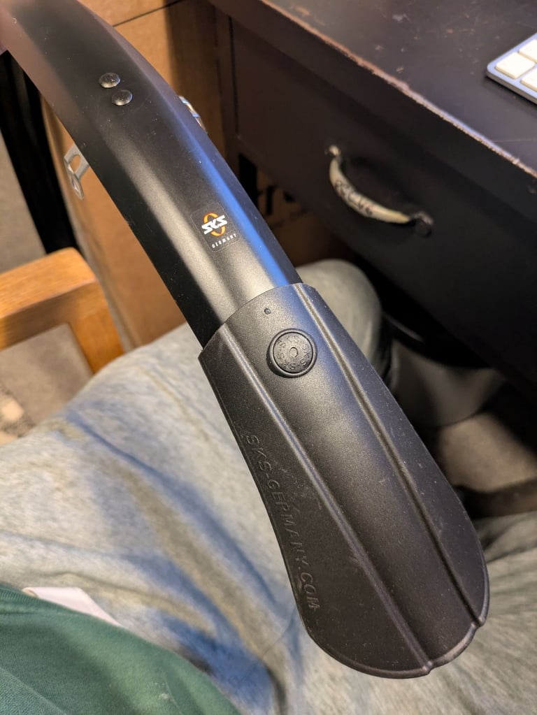 image for SKS Bluemels 700 x 45mm Matt Black Rear Mudguard for bike