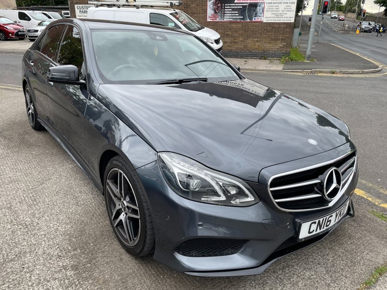 2016 Mercedes-Benz E-Class E220 BLUETEC AMG NIGHT EDITION 4DR SALOON 2.1 DIESEL AUTOMATIC G-TRONI...