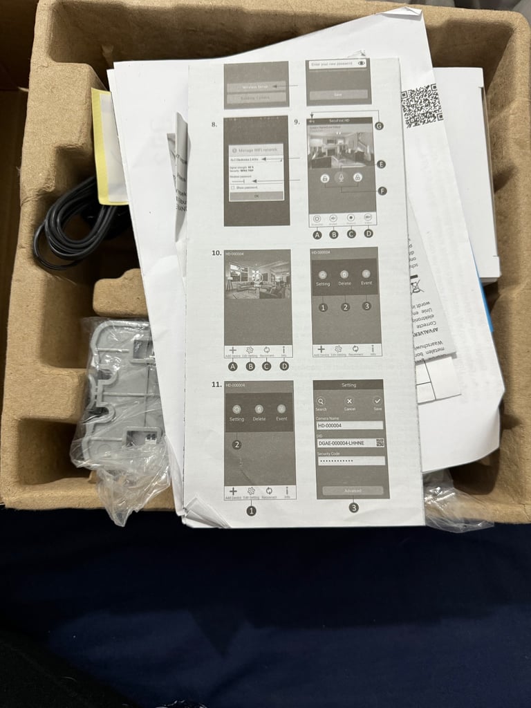 Wifi doorbell with camera