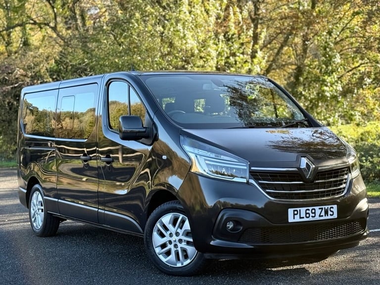2019 69 RENAULT TRAFIC 2.0 DCI ENERGY 30 SPORT NAV MINIBUS DOUBLE CAB 5DR DIESEL