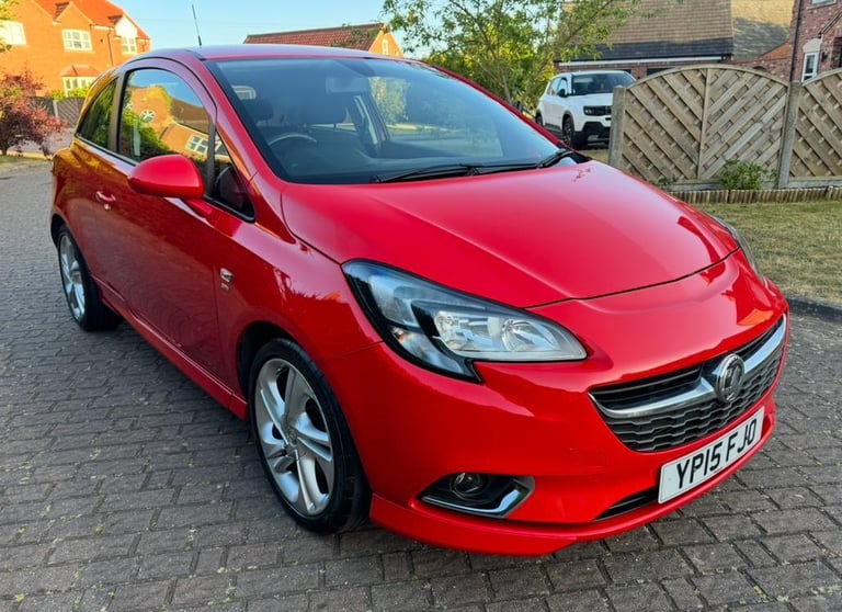 2015 VAUXHALL CORSA 1.0 SRi VX-LINE FSH 10 STAMPS! RUNS/DRIVES GREAT LOVELY CAR!