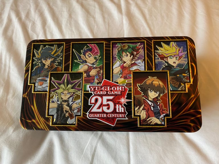 image for EMPTY Yu-Gi-Oh 25th Anniversary Tin Duelling Heroes 2020 Storage Collectors