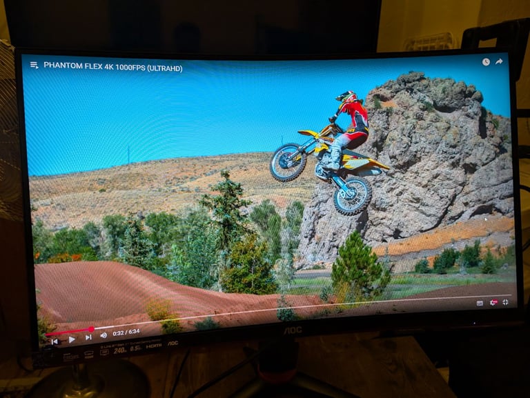 image for AOC C27G2Z 27" Curved Frameless Ultra-Fast Gaming Monitor 