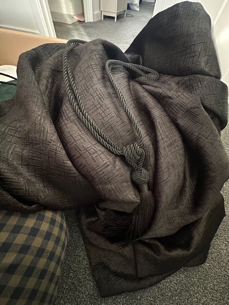 Silk lined Curtains 230 x 166 