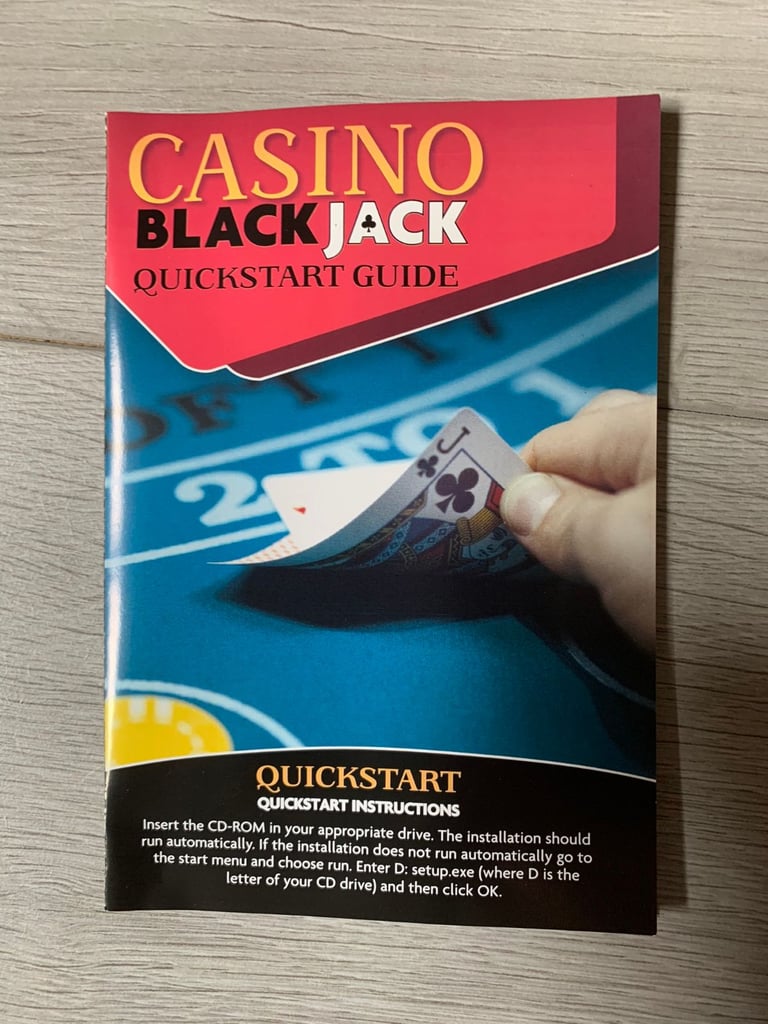 Casino Black Jack PC Game - Windows 95/98/ME/2000/XP Video Games PC (1997)