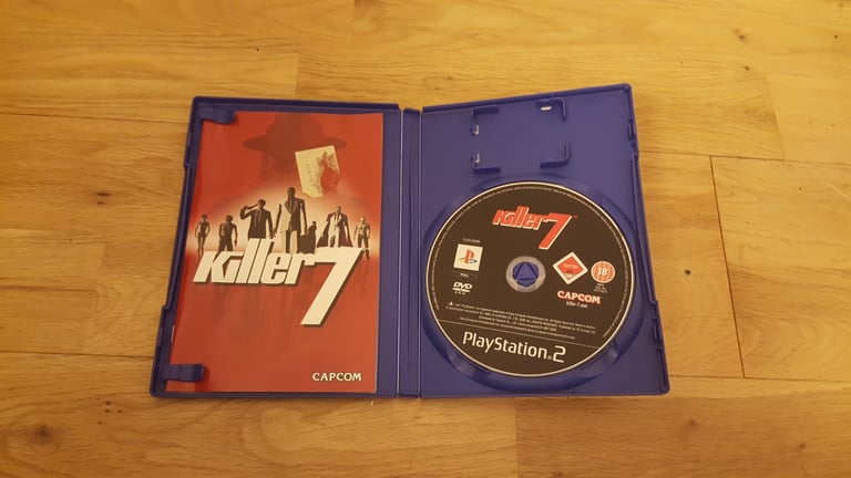 KILLER 7 PS2 GAME COMPLETE WITH BOOKLET 