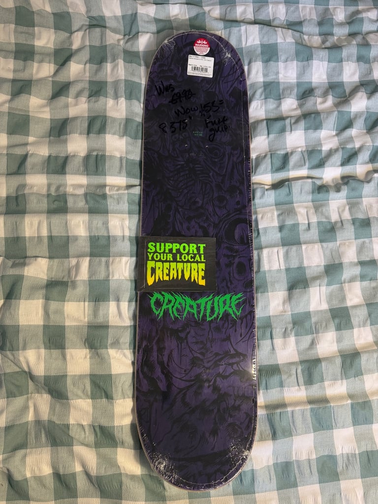 Creature Skateboard Deck ONLY