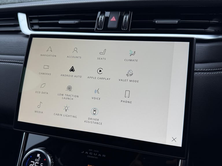 2023 Jaguar XF 2.0 P250i R-Dynamic HSE Black Saloon 4dr Petrol Auto Euro 6 (s/s) (250 ps) Petrol ...