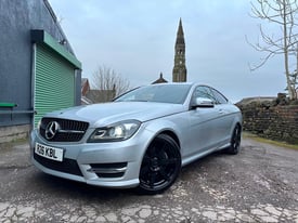 Mercedes C class coupe! Leather! service record! Bluetooth! Automatic! NEW MOT!