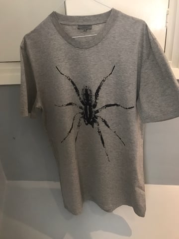 grey lanvin spider t shirt