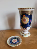 Royal Worcester Millennium Vase and Plate