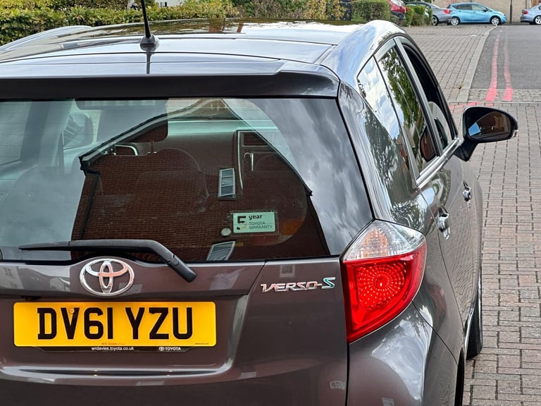 2011 Toyota Verso 1.33 Dual VVT-i T Spirit Euro 5 5dr MPV Petrol Manual