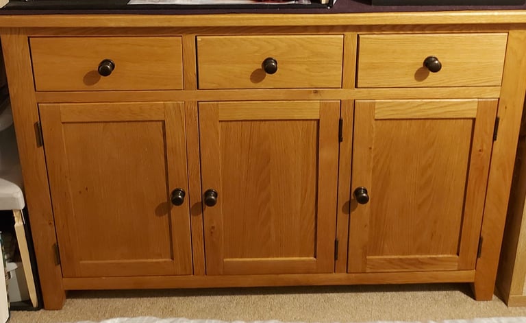 image for Solid Oak Sideboard 