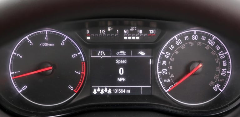 2017 Vauxhall Zafira Tourer 1.4i Turbo Design Euro 6 5dr MPV Petrol Manual