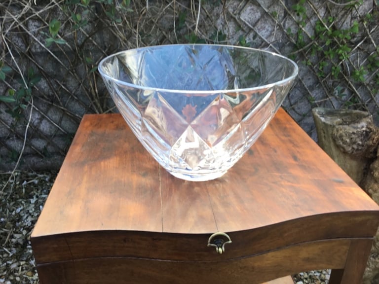 4 x Large Decorative Crystal and Glass Bowls | in Carnoustie, Angus |  Gumtree