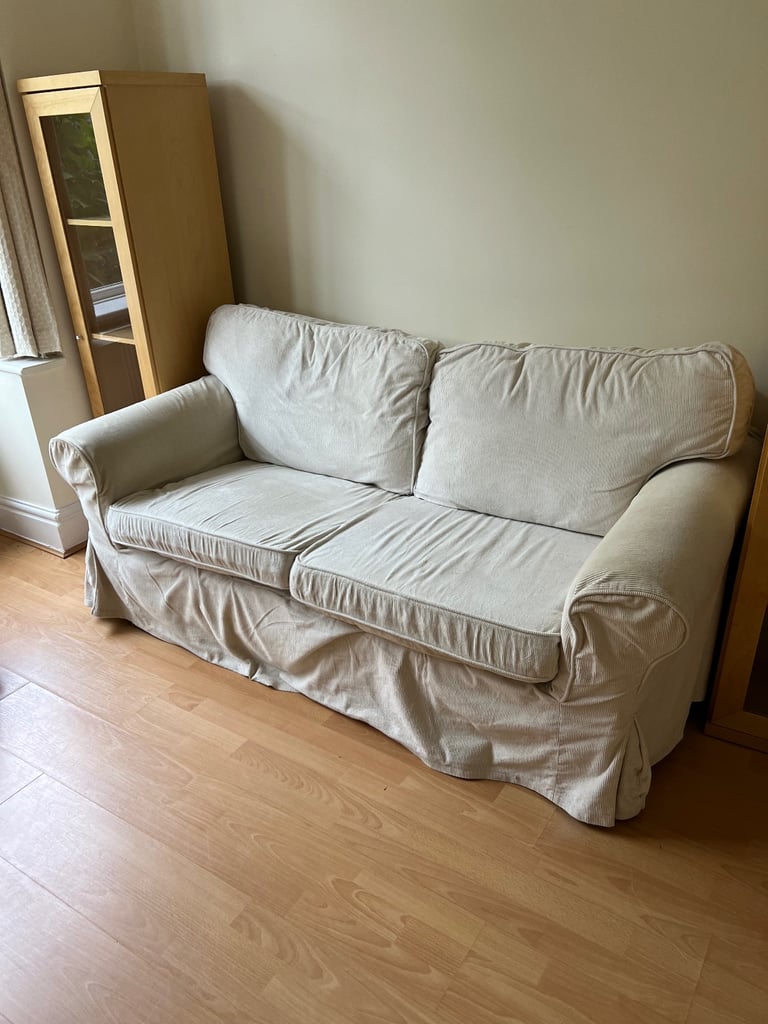 Cream sofa