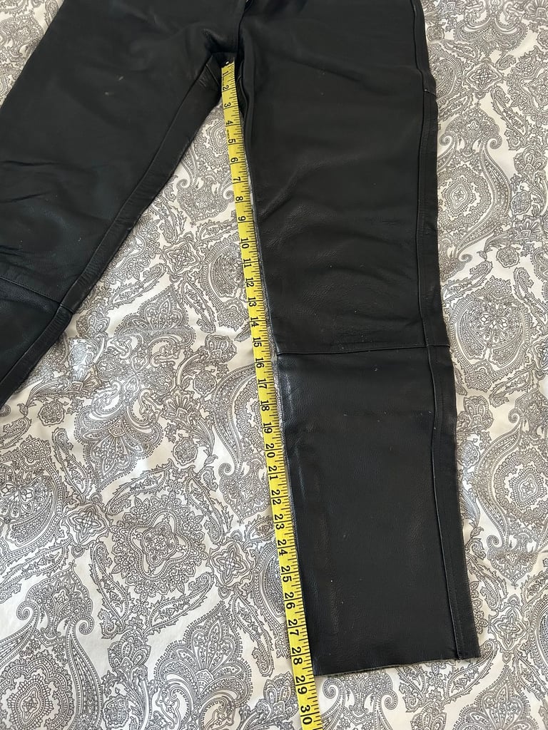 Ladies Hein Gericke leather Motorcycle Jeans Size UK 8