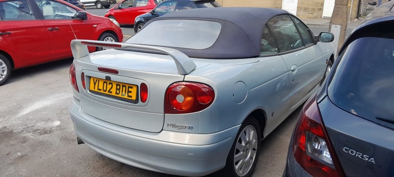 2002 Renault Megane 1.6 16V Dynamique + 2dr COUPE Petrol Manual
