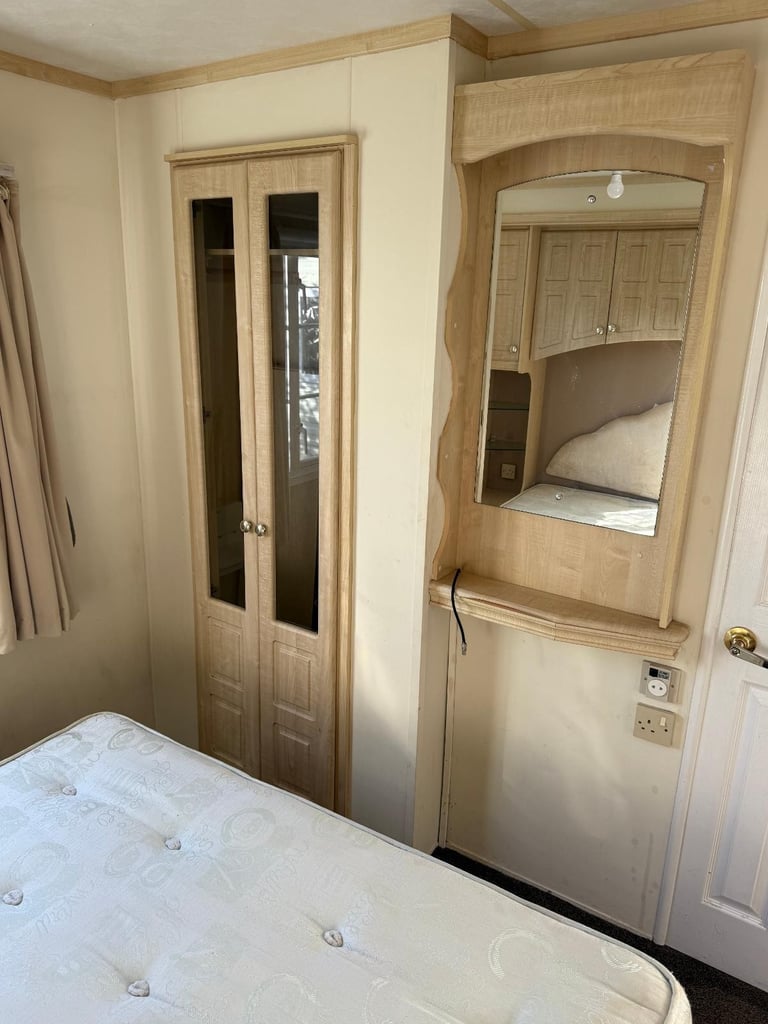 CHEAP CARAVAN FOR SALE FOR PRIVATE LAND DOUBLE GLAZED & HEATED