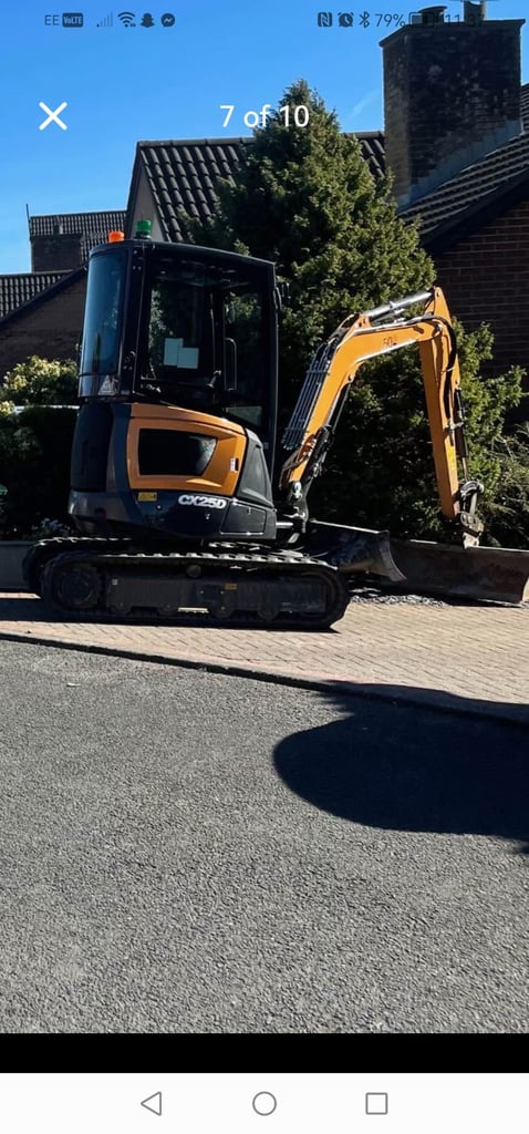 2023 2.5t case digger