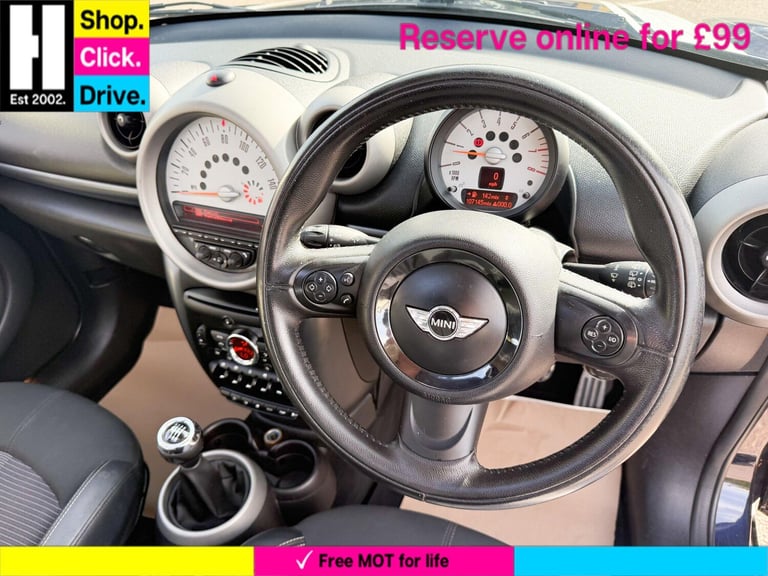 2010 MINI Countryman 1.6 Cooper S SUV 5dr Petrol Manual ALL4 Euro 5 (s/s) (184 ps) HATCHBACK Petr...