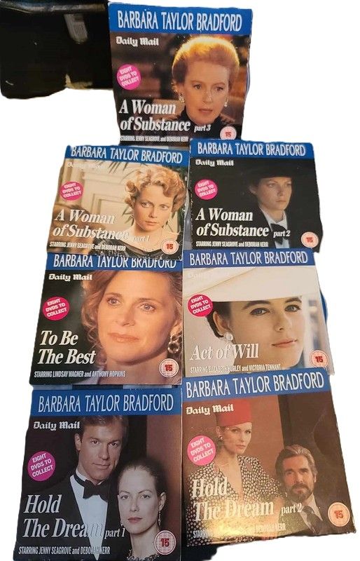 image for Barbara Taylor Bradford DVDs DVD Promo The Mail A Set Of 7 Discs