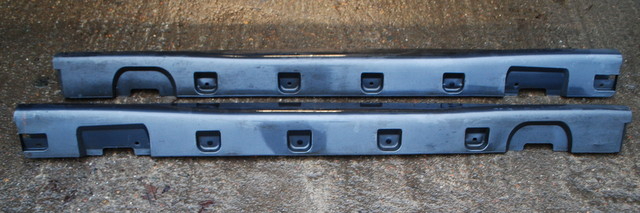 SAAB 93 9-3 AERO SALOON RIGHT + LEFT SILL SKIRT COVERS TRIM PAIR