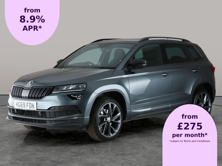 image for 2019 Skoda Karoq 1.5 TSI ACT SportLine SUV 5dr Petrol Manual Euro 6 (s/s) (150 ps) - SMARTLI Suv ...
