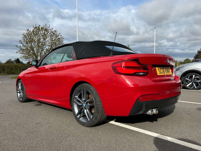 2018 BMW 2 Series 2.0 220D M Sport 2dr Convertible Diesel Manual