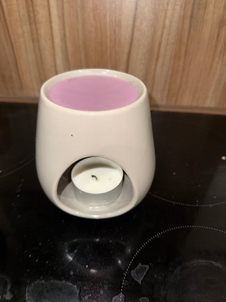 image for Ceramic Wax Melt Burner with Tealight Holder