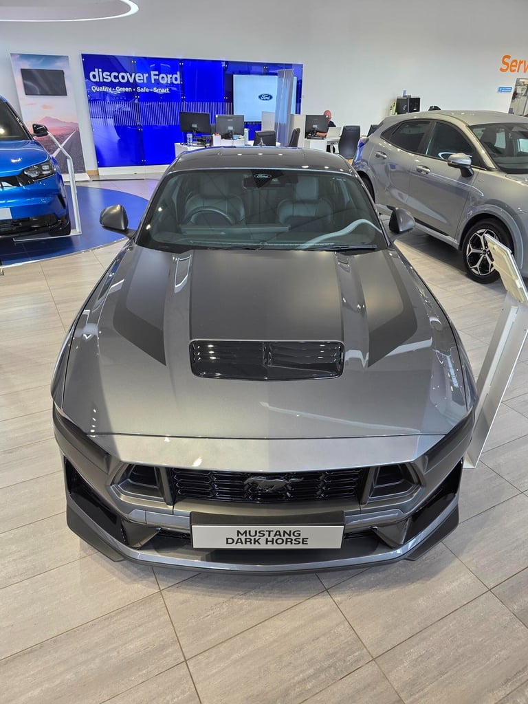 Brand New *SAVE £8,500* Ford Mustang S650 Dark Horse Auto V8 fastback inc Recaro