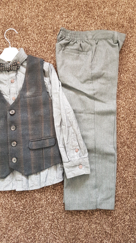 Boys Full Suit Outfit. 