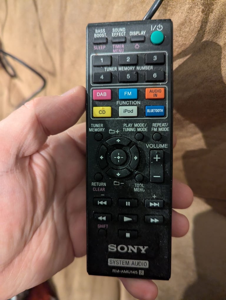 image for Sony CMT-V75BTiP Micro HiFi component system DAB, Bluetooth, CD, FM etc