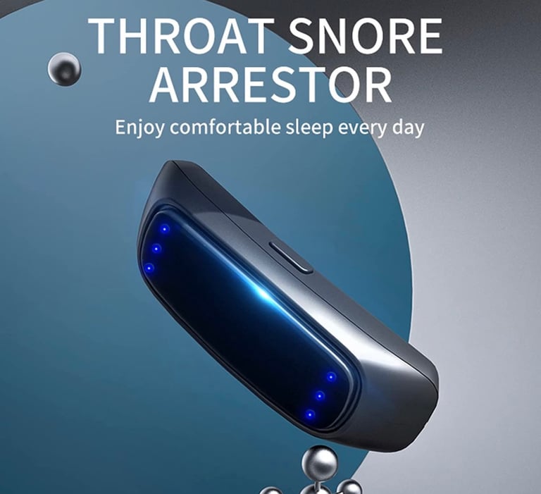 Anti snore electric TENS pulse chin device / massage - NEW