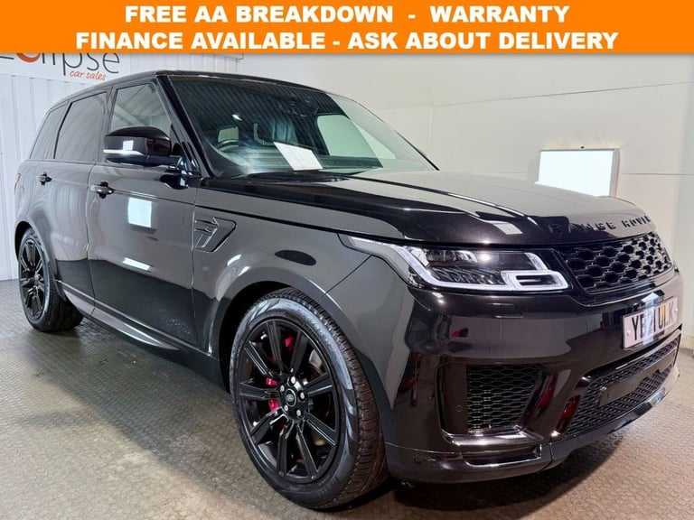 2021 21 LAND ROVER RANGE ROVER SPORT 2.0 P400E 13.1KWH HSE DYNAMIC BLACK SUV 5DR