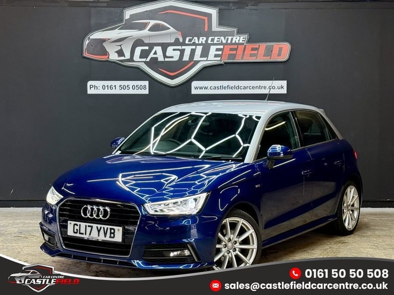 2017 Audi A1 1.4 TFSI S line Sportback 5dr Petrol Manual Euro 6 (s/s) (125 ps) Hatchback Petrol M...