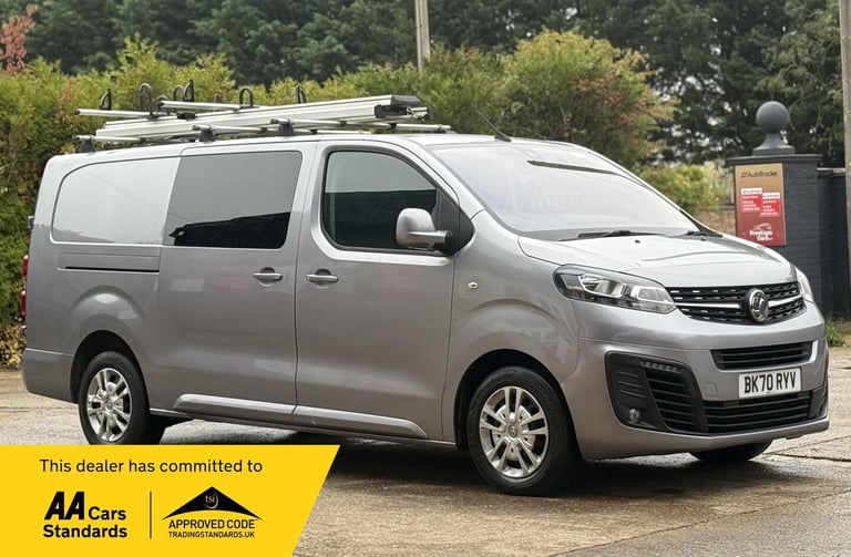 image for 2020 Vauxhall Vivaro 2.0 Turbo D 3100 Sportive Crew Van L2 H1 Euro 6 (s/s) 5dr