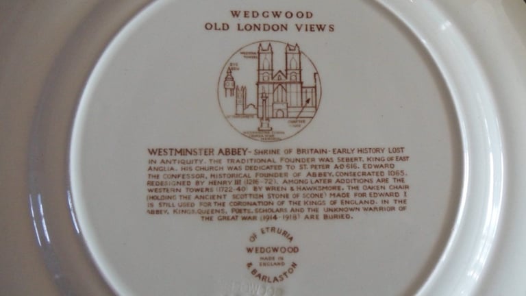 Vintage Wedgwood plate - offers invited!