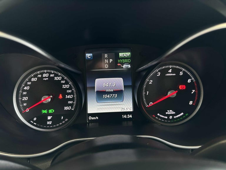 MERCEDES-BENZ C CLASS 2.0 C350e 6.4kWh Sport Black Auto Petrol Plug-in Hybrid 20