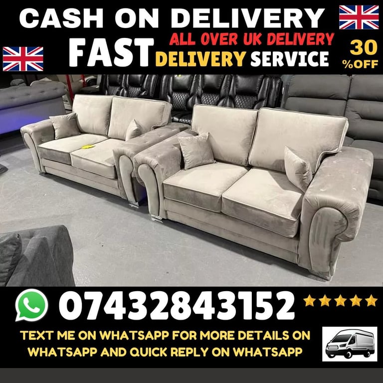 Christmas Sofa Sale – Brand New Corner & 3+2 Seater Sets