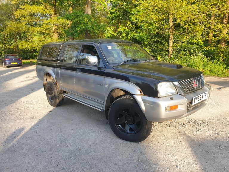 MITSUBISHI L200 2.5 TD DOUBLE CAB 4x4 4WD *NOT NAVARA HILUX  SHOGUN SPORT,  FORD RANGER