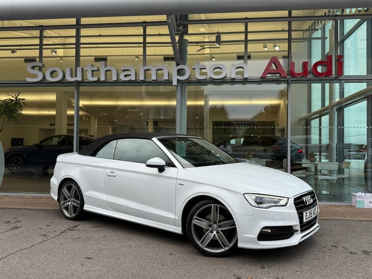 image for 2015 Audi A3 Cabriolet 1.4 TFSI CoD S line Convertible 2dr Petrol S Tronic Euro 6 (s/s) (150 ps) ...
