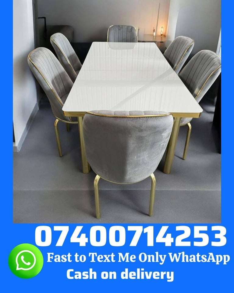 image for extendable dining table with chairs