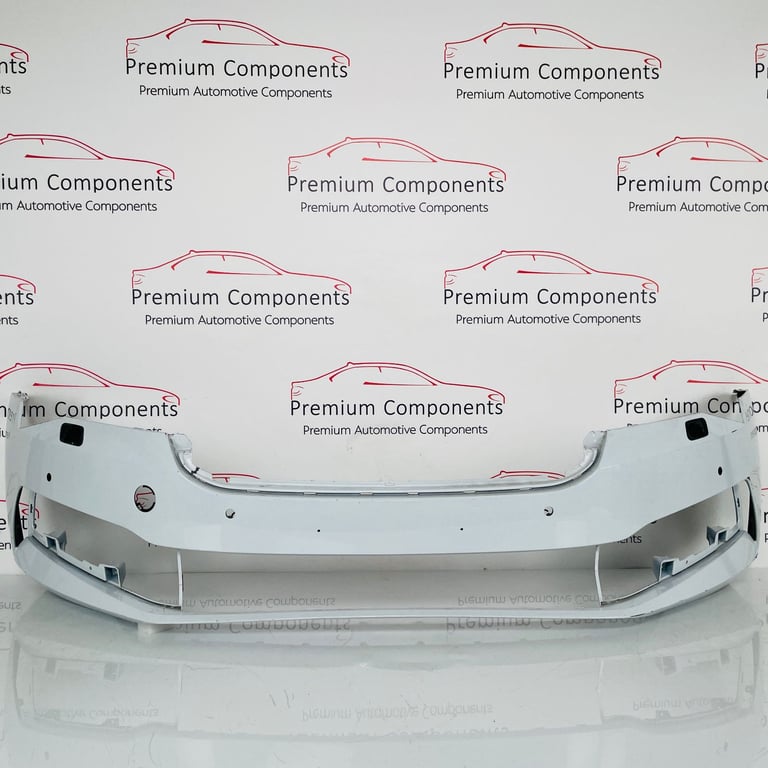 Skoda Superb Front Bumper Skin Genuine White 2019 - 2024 [ak130]