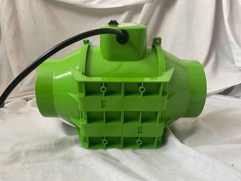 Green-Air Empire In-Line Extractor Fan - 4-inch fan