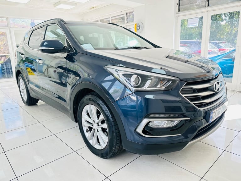 2016 Hyundai Santa Fe 2.2 CRDi Blue Drive Premium Auto 4WD Euro 6 (s/s) 5dr (7 Seat) ESTATE Diese...